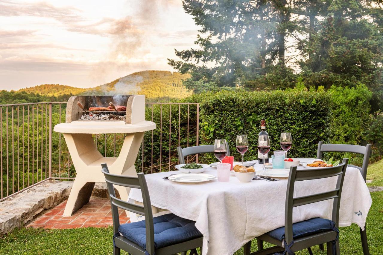 Вилла L'Abbazia Lucolena in Chianti Экстерьер фото